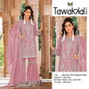 Tawakal 1316 Naylon Orgenza  With Embroidery Work Top With Plazo Dupatta Bulk Orders In India